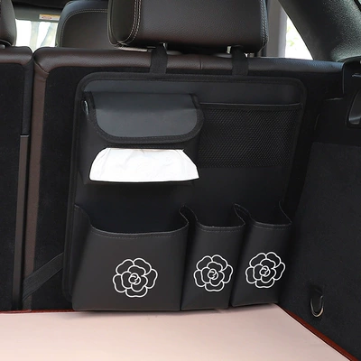 storage bag cute car — Car storage bag/box - camellia-small