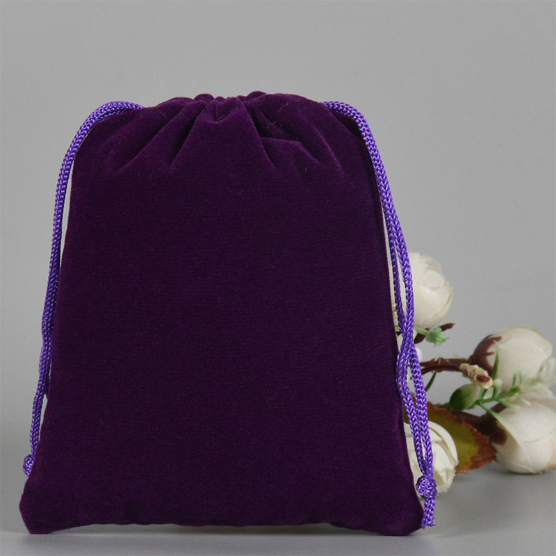 Bolsa de franela grande, embalaje de joyería, bolsillo con cordón de franela, bolsa con cordón de regalo, bolsa de franela de alimentación móvil para auriculares