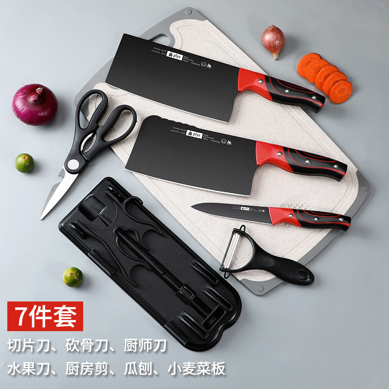 Cuchillos de cocina de acero inoxidable cuchillos de cocina caseros cuchillos de cuchillo de dos piezas cuchillos caseros conjuntos de moldeo por inyección otros