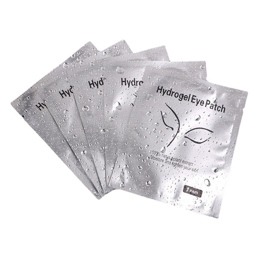 Оптовая продажа привитые ресницы изолирующие глазные наклейки посадка накладные ресницы изолирующие прокладки гидрогель увлажняющий ресницы