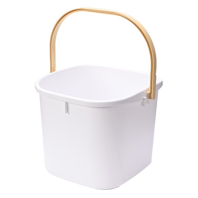 Bañera de pies bañera de pies cuenca del baño de pies del hogar cubo de baño de pies de plástico adulto cubo de baño de pies engrosada con mango fábrica al por mayor