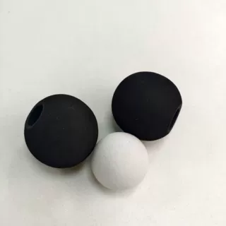 厂家定制EVAA筋膜枪打孔球 泡绵按摩软球软硬度可选eva彩色发泡球