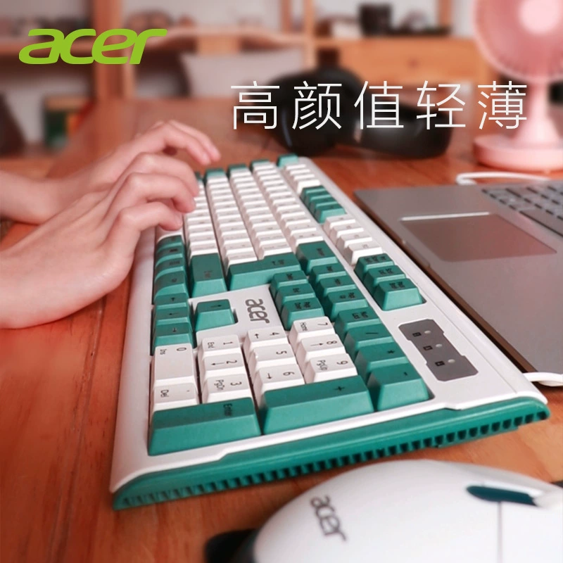 Source Wholesale Wired Keyboard Light Sound Design Notebook Desktop Membrane Keyboard USB Interface 104 Keys Color Matching
