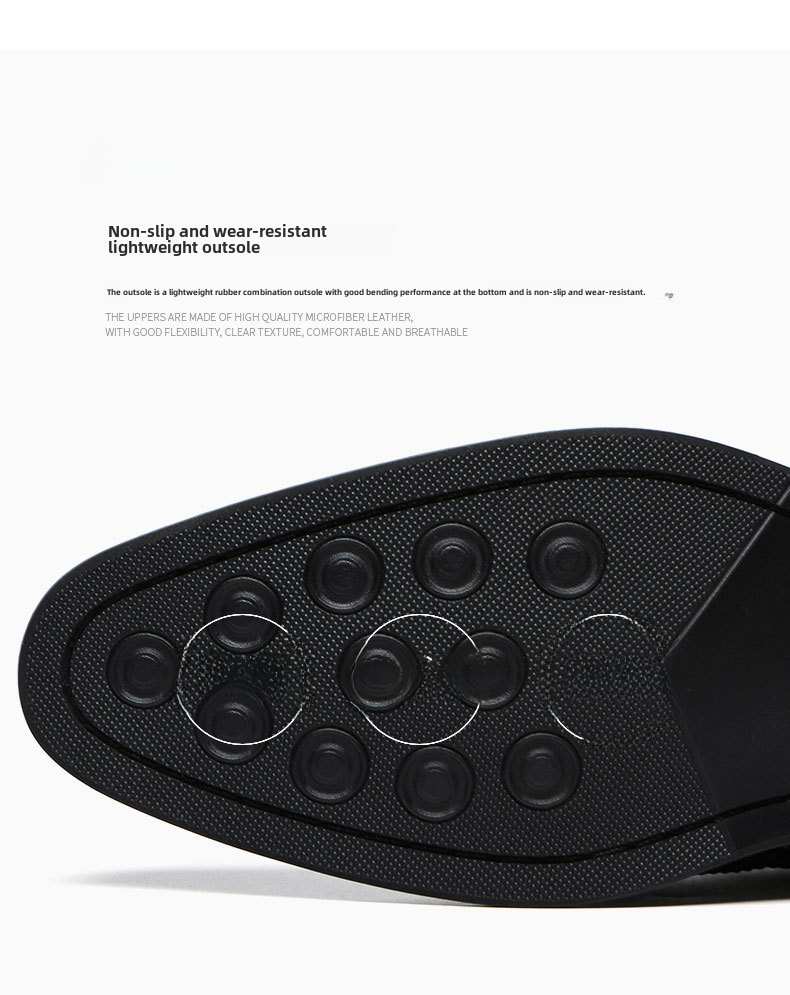 British Style Men's Business Leather Shoes - Formal Footwear_voghion.com