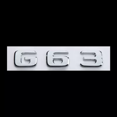 Car logo G65 modified rear emblem, AMG - standard-g63
