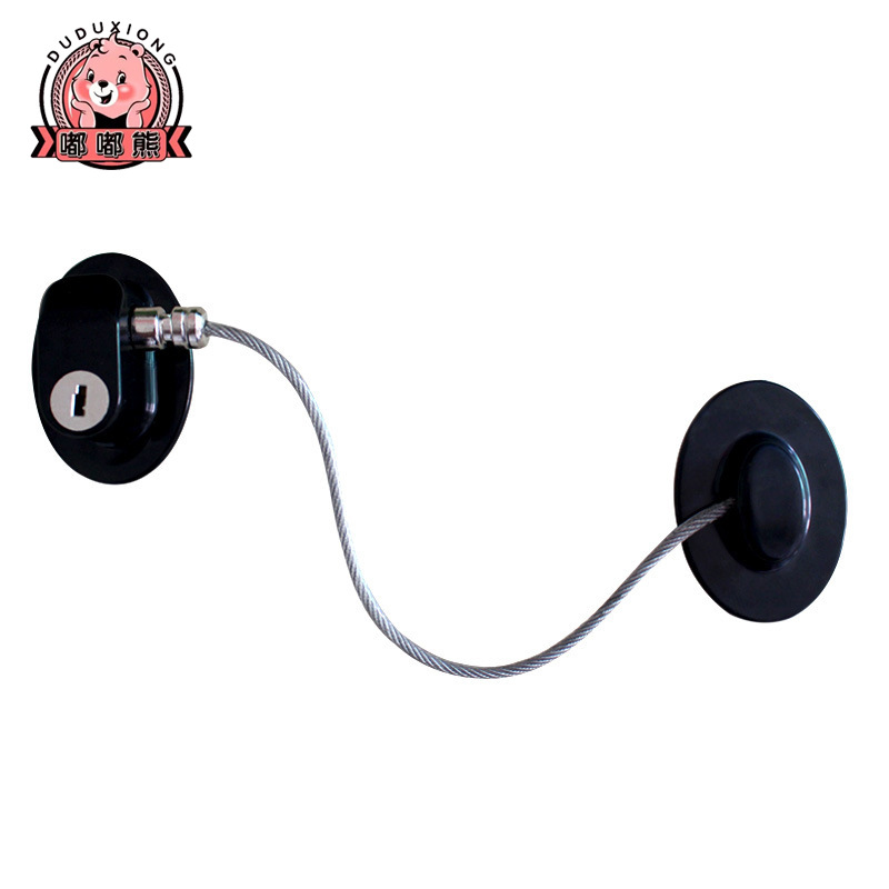 Dudu oso cerradura de seguridad para niños cerradura de ventana de puerta corredera localizador de tapón de ventana anti-caída cerradura de seguridad de la ventana del edificio