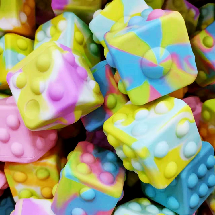 [В наличии и быстрая доставка] Новый 3D Мышь Убийца пионер палец пузырь образовательные игрушки силиконовые кости сито кости