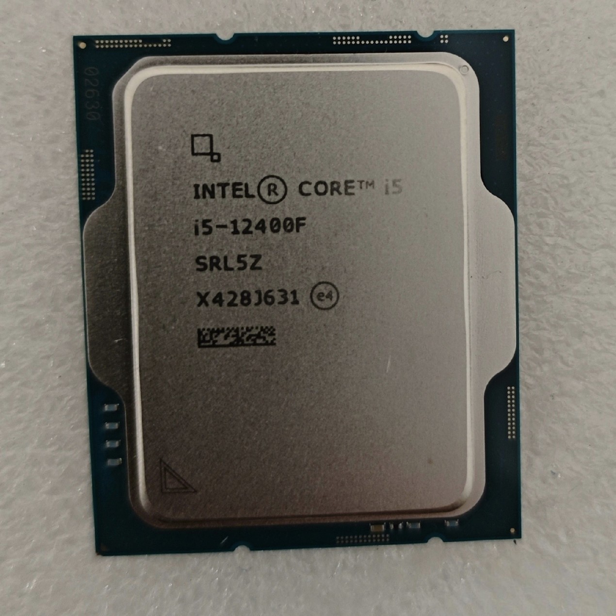 CPU Core i5-12400F Computer Processor Supporting Motherboard H610