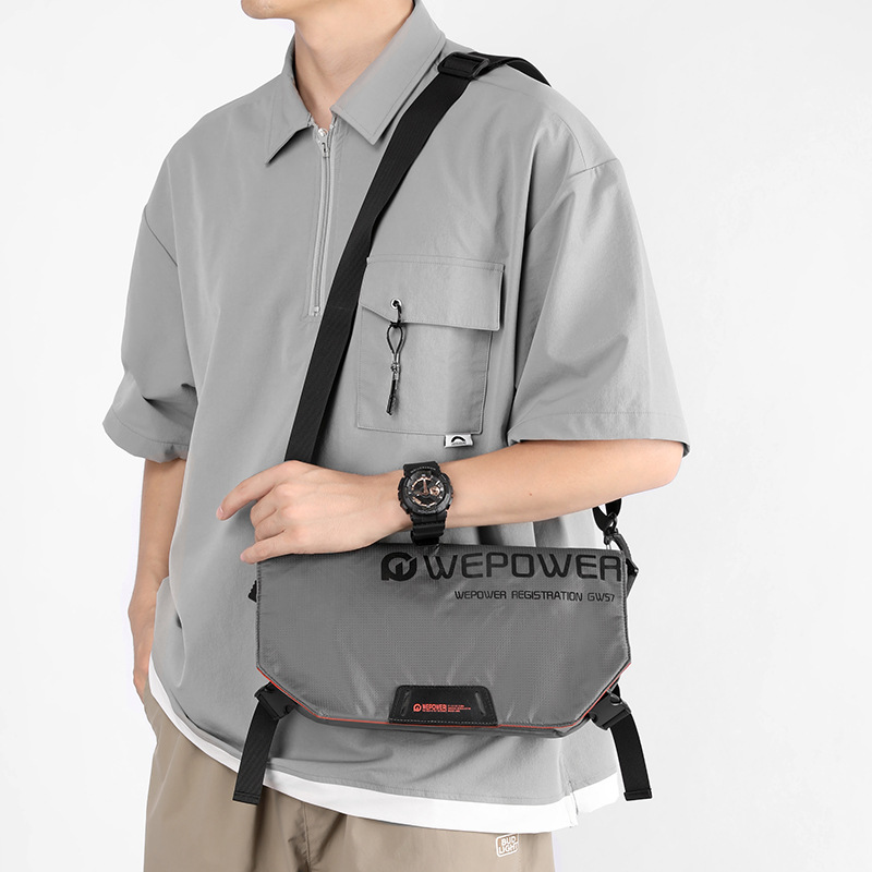 WEPOWER nuevo multifuncional de gran capacidad mochila de hombro casual de alto nivel bolso de pecho de hombre mochila pequeña