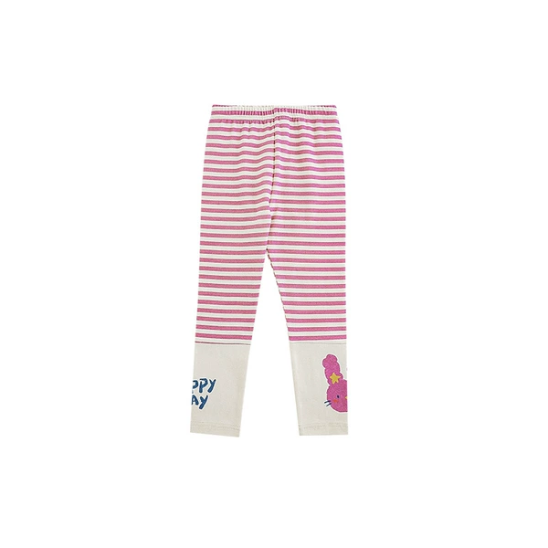 Striped leggings purple (LQ0142-1)
