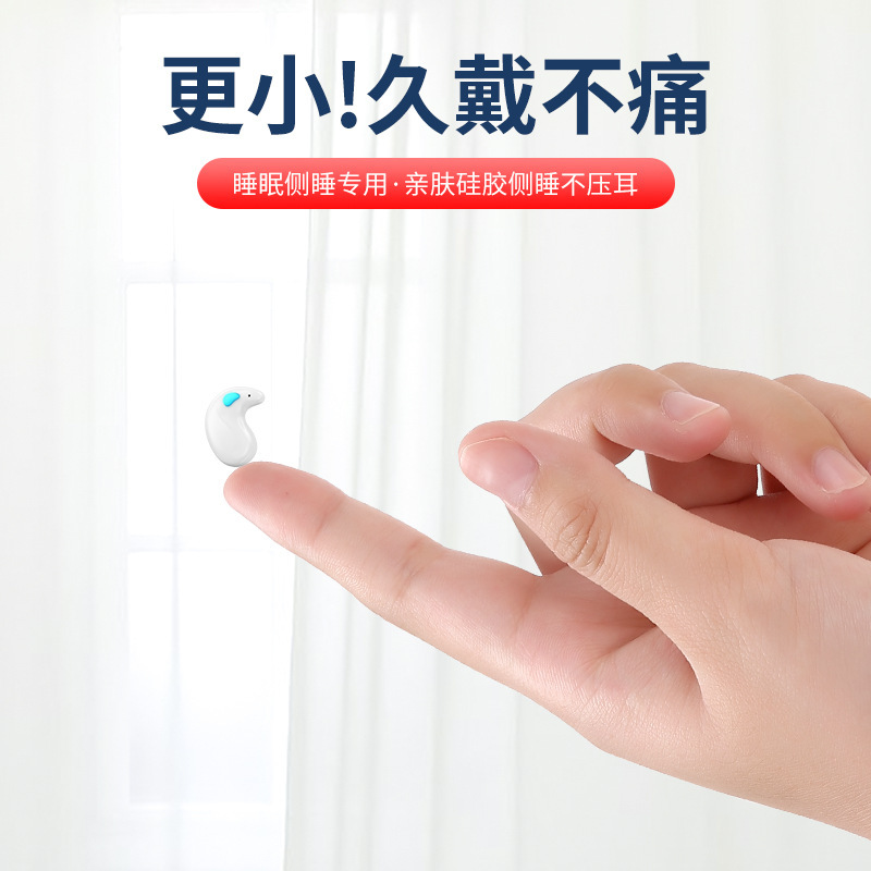 Nuevo auricular Bluetooth X55 transfronterizo, pantalla digital en la oreja, batería de larga duración, auriculares para dormir TWS inalámbricos de alta potencia