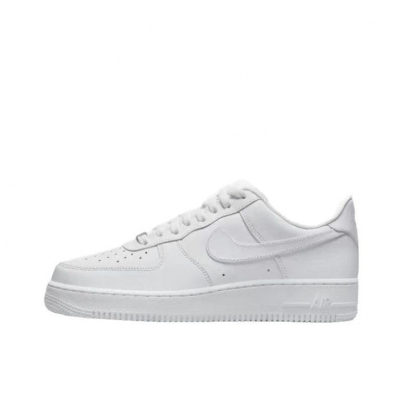 オリジナル純白エアフォースワン AF1 ブラックウォリアー男性と女性のクラシックロートップ白靴カップルカジュアルスポーツシューズ|undefined