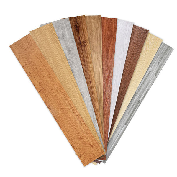 Self -stick PVC wood grain floor