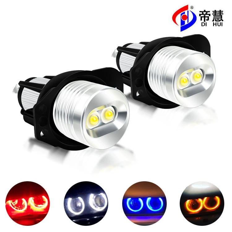 Подходит для BMW Angel Eyes 10 Вт BMW E90 E91 Светодиодная противотуманная фара декоративная лампа