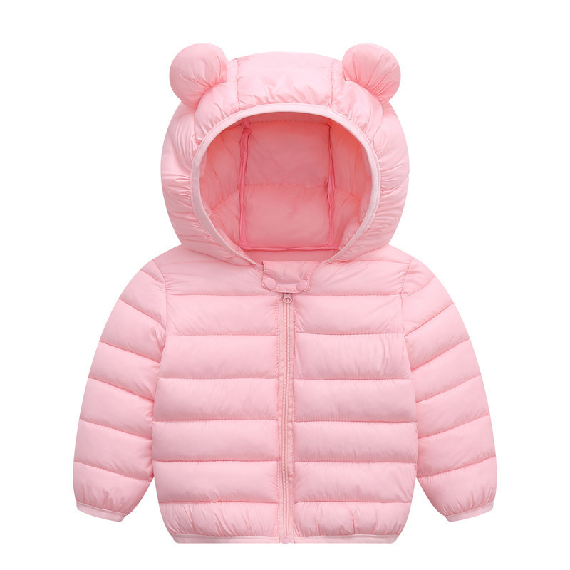 Capa de algodón anti-temporada ropa de invierno bebé ropa de invierno bebé abrigo de algodón de pluma de niños chaqueta de algodón de invierno