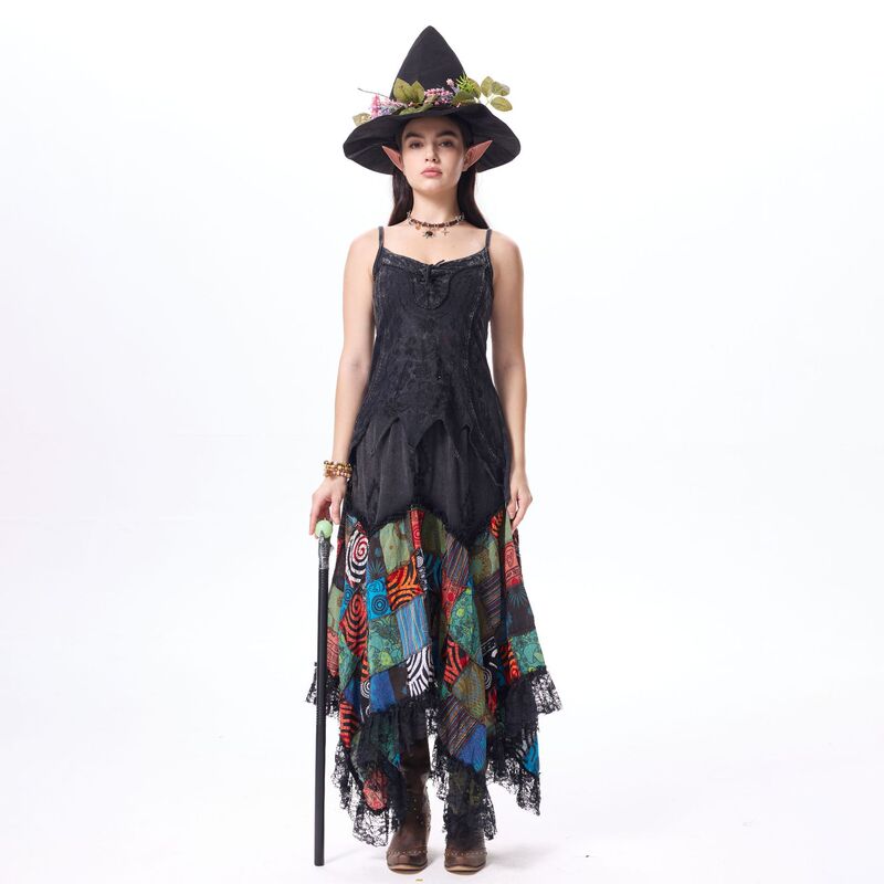 Bohemian Hippie Wasteland Elf Style Embroidered Camisole for Women, Suitable for Outerwear or Layering, Short Lace Slimming for Spring and Autumn