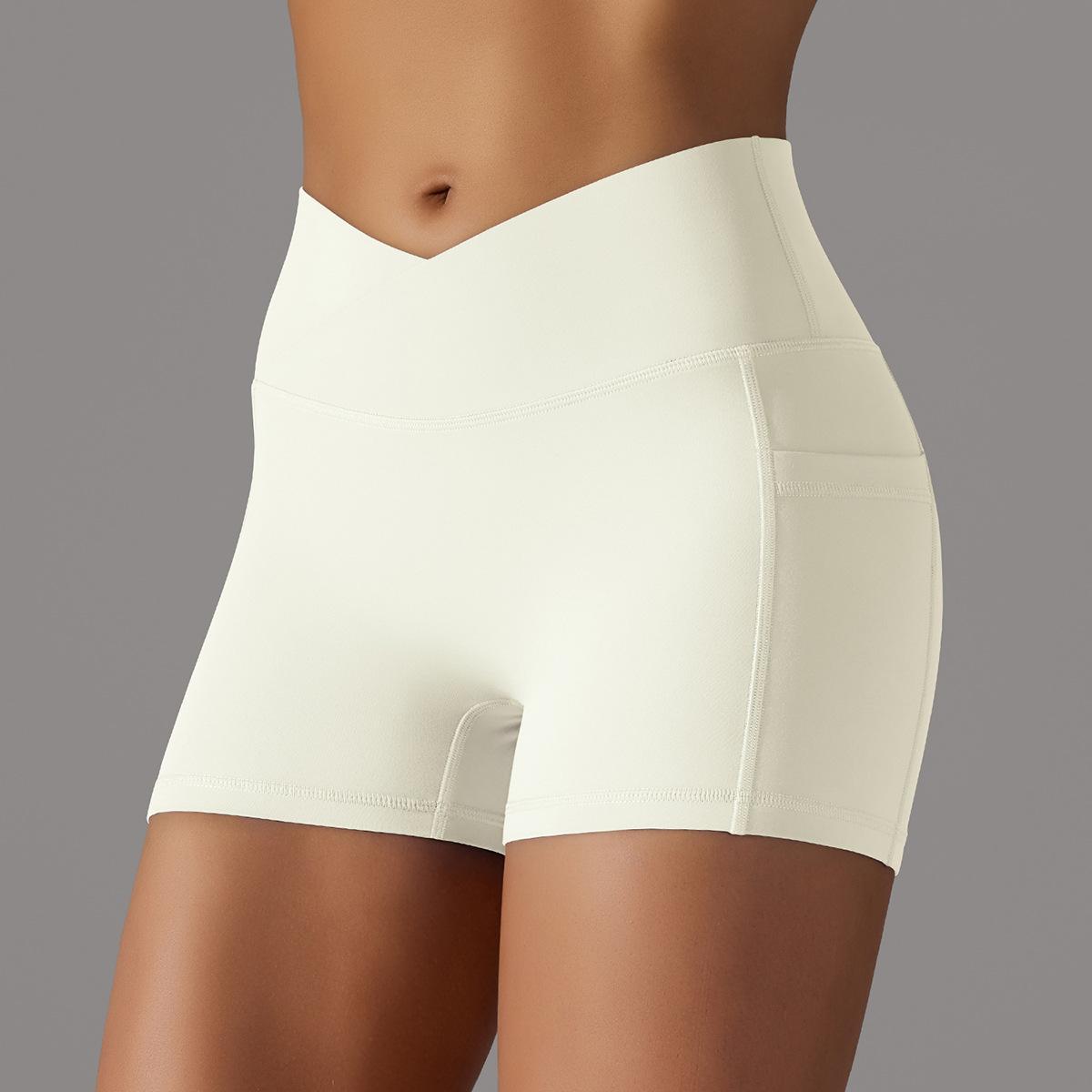 Simple Style Sports Solid Color Nylon Active Bottoms Shorts display picture 32