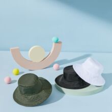 速干宠物渔夫帽柯基博美中小型犬户外遮阳帽子猫咪摄影装饰帽批发