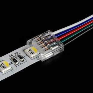 Cross-Border Supply of Led Light Strips Without Welding Crystal Head Mini Puncture Smd Light Strip Connector 2P3P4P5P Connector