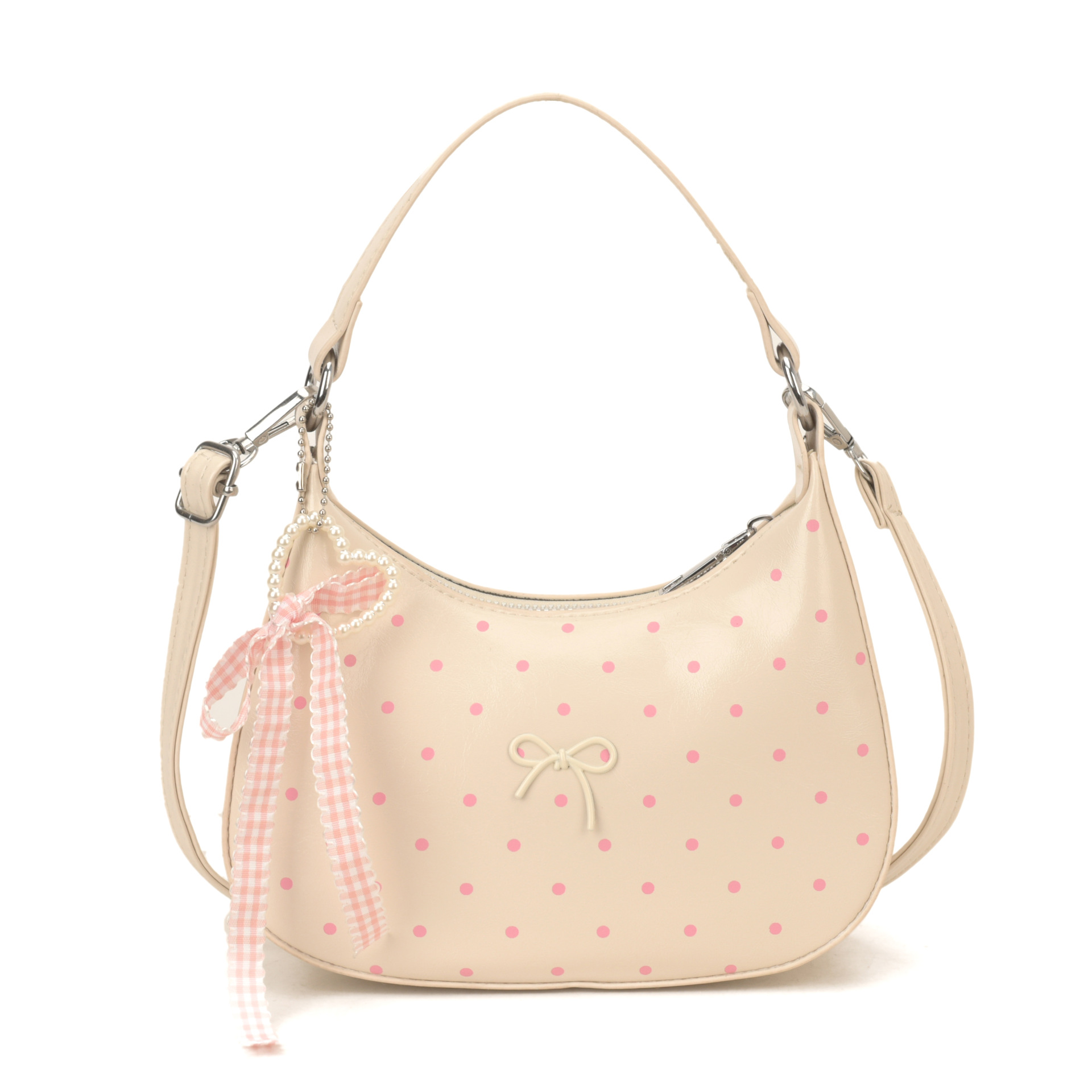 Bolsa de mano coreana de arco de punto ondulado para niñas, mini lindos bolsos de mochila para padres e hijos, nuevos accesorios para niños transfronterizos