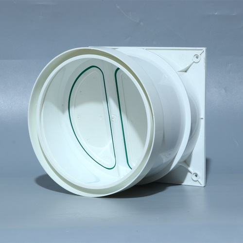 Kitchen exhaust fan outlet duct valve public check valve backflow prevention valve smoke prevention device recall accessories