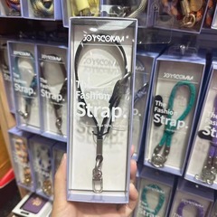 JOYSCOMM手機掛繩PU皮革短款多功能男士手腕繩手機通用掛繩高端