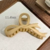 Milk tea color bow 12cm