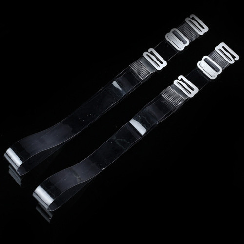 Manufacturer's high-elastic transparent shoulder straps, sand-sprayed invisible bra straps, anti-slip shoulder straps, bra tops, underwear straps, transparent