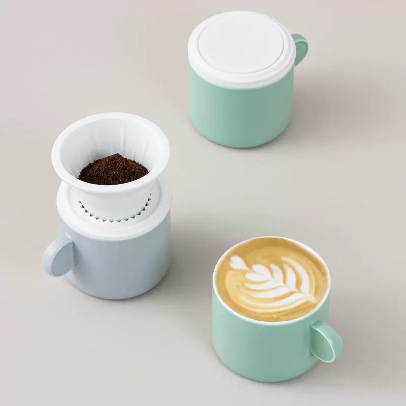 定制新品克莱因蓝咖啡杯拉花杯 精致情侣对杯情侣杯套装马克杯ins