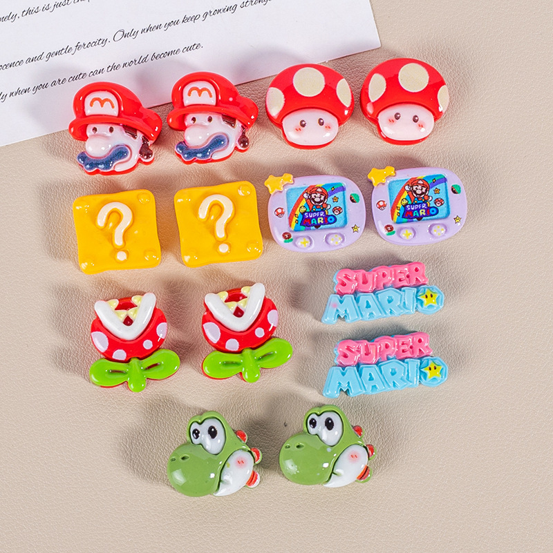 在庫一掃特恵対触部品立体アニメデスクトップ夜光小物diyアクセサリー樹脂アクセサリー