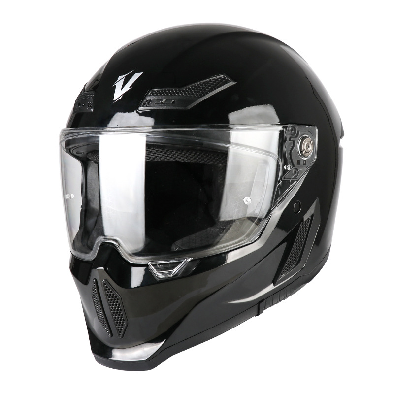 [Spot] VGV casco de motocicleta certificado 3C casco completo de motocicleta casco cálido de invierno totalmente cubierto hombre de cuatro estaciones