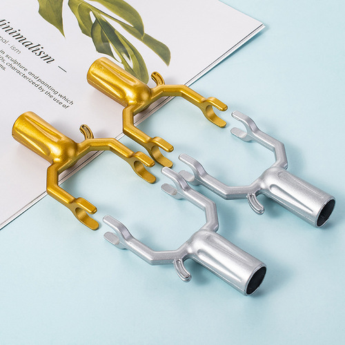 Home Clothes Hanger Accessories Thick Zinc Alloy 19mm Clothes Rack Extension Multi-color Choice Joint Wholesale