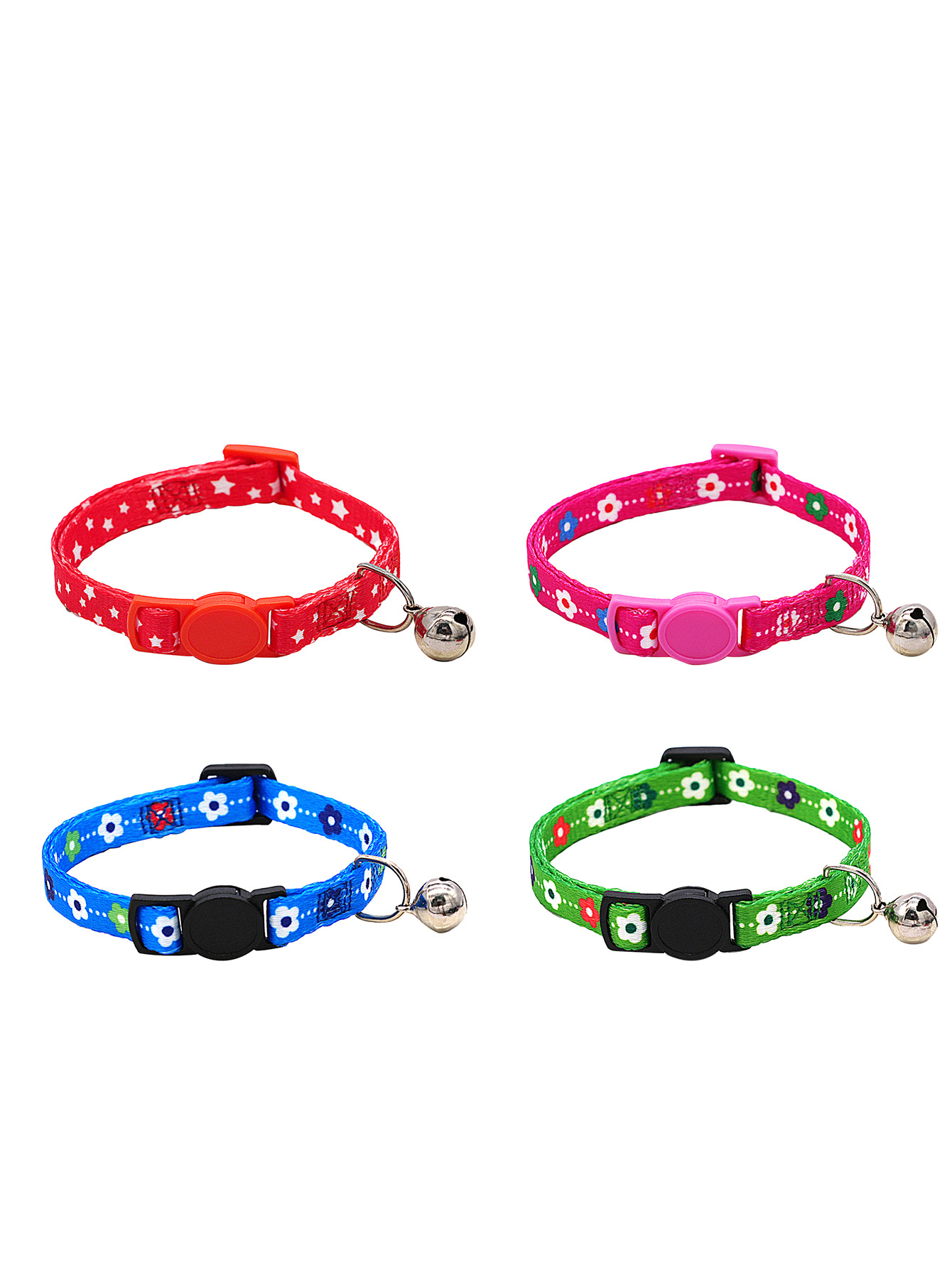 조합 3 (3색 꽃 + 빨간색 오각별 1개)