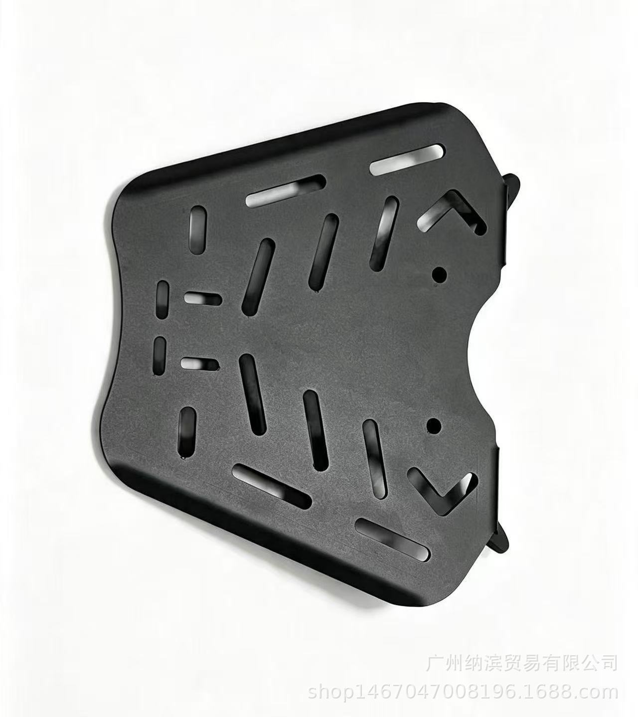 Suitable for ZONTES 368G modified tail box rack, rear cargo rack, stainless steel base plate, upgraded and thickened rear rack