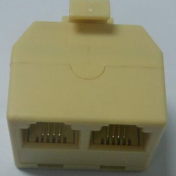 F0364DG-TP  RJ11 T-Connecter 语音分离器