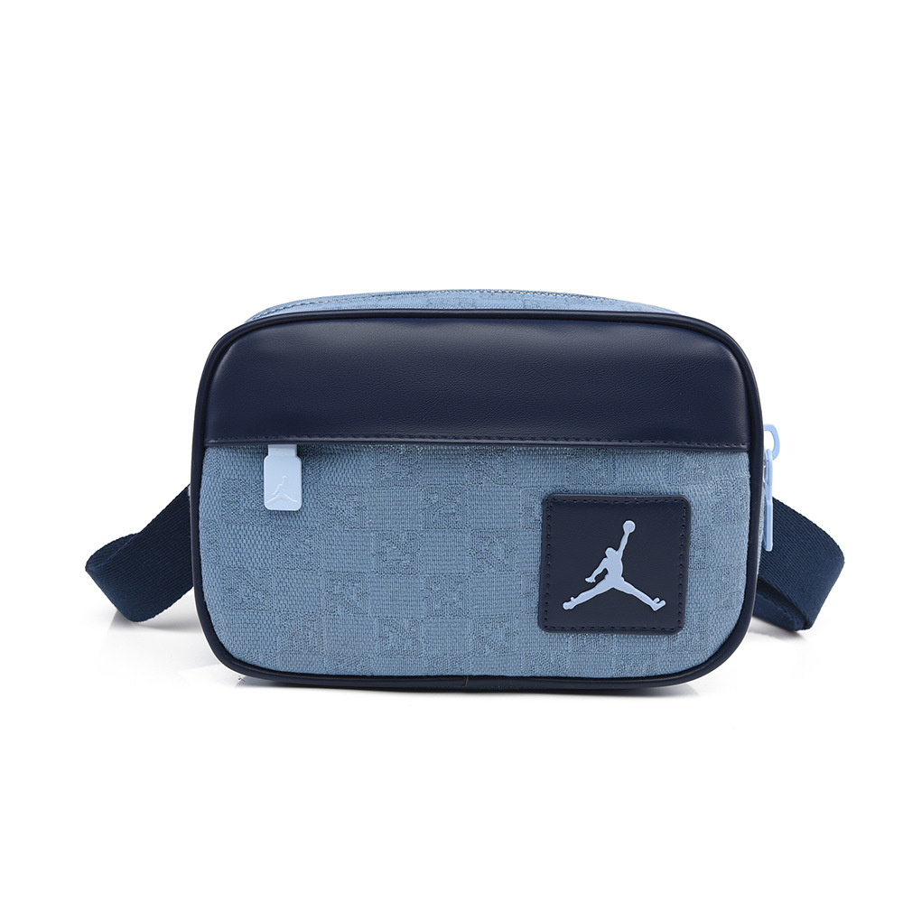 Jordan Crossbody Bag Blue Jacquard