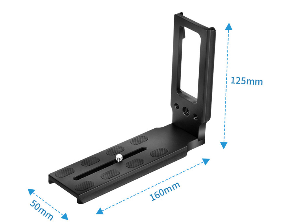 一眼レフカメラL型雲台快解体板卡菲板L板MPU-105L板縦拍板金属L型快装板