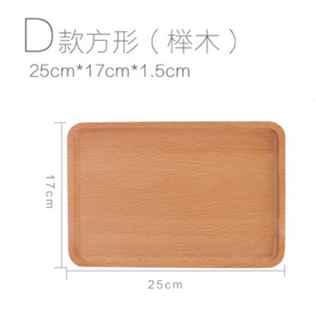 Es estilo japonés estilo bandeja de madera hogar bandeja de té madera maciza vintage pan postre almacenamiento creativo decoración placa de cocina