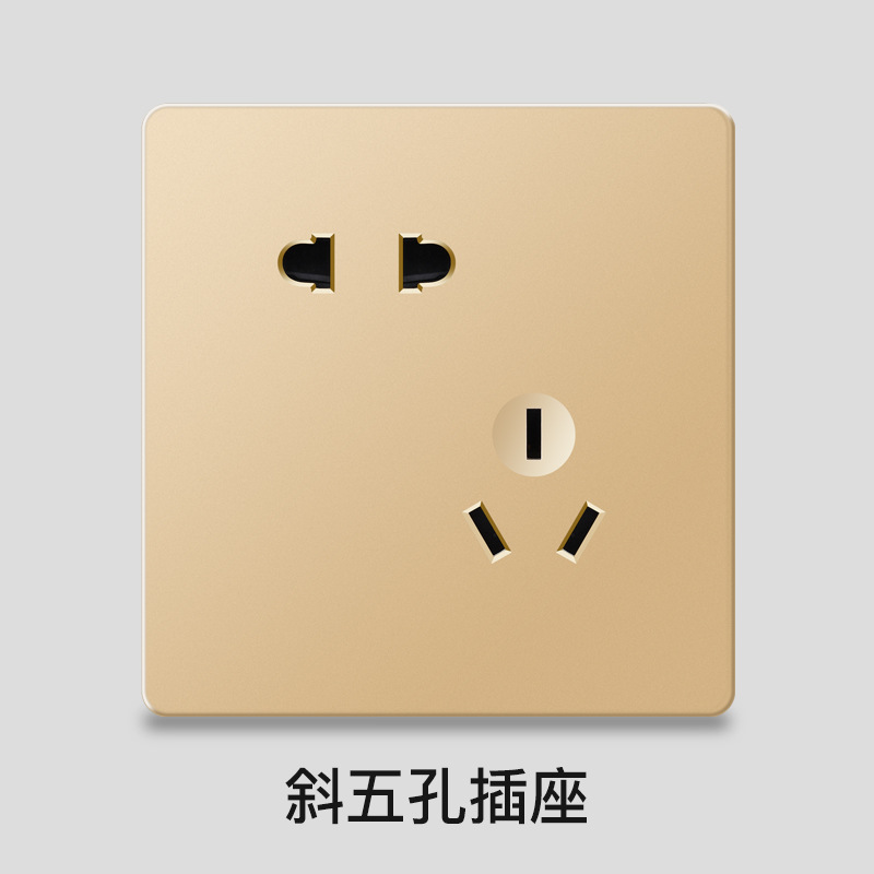 Nueva campana de pino oculto 86-tipo de interruptor de pared del panel de cinco agujeros USB fuente de alimentación de la cocina hogar fábrica al por mayor image 16