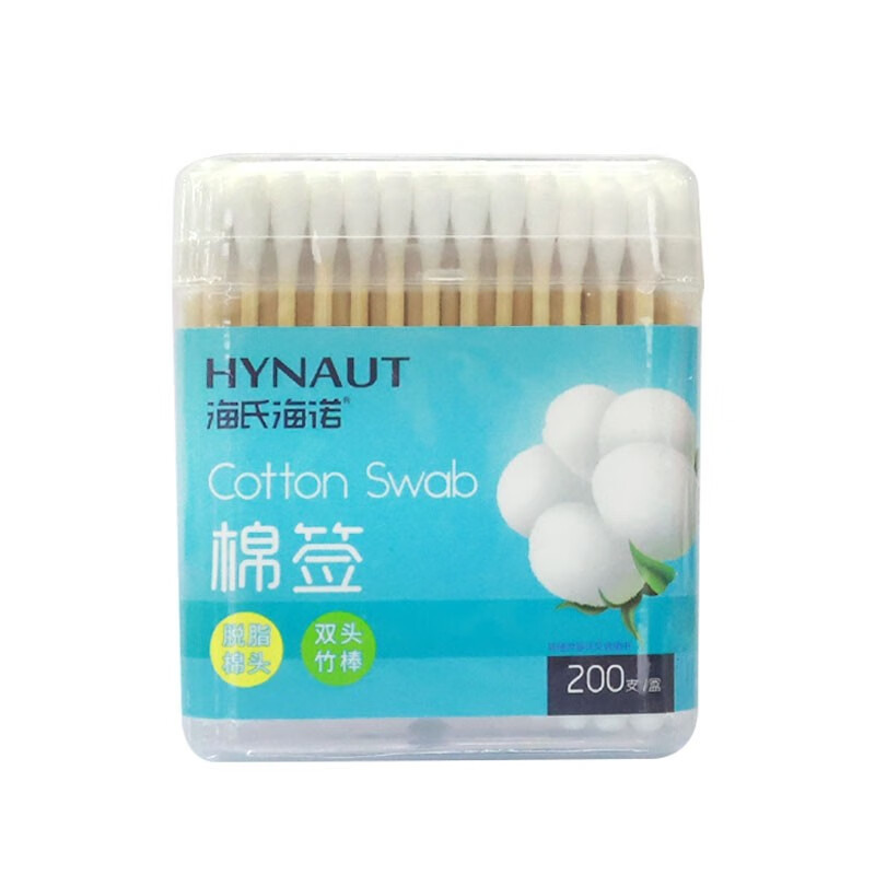 하이스하이누오 A129 면봉(양두더블원형-02) 7.5cm*200개/박스—1박스