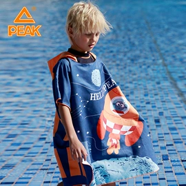 儿童泳衣;泳帽;连帽浴巾