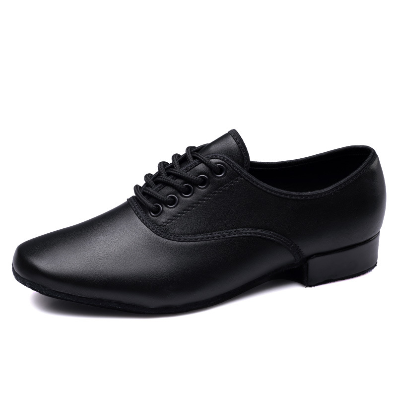 Zapatos de baile moderno de los hombres zapatos de baile cuadrados zapatos de baile de los hombres adultos Fondo suave real nacional estándar baile latino baile zapatos hombres