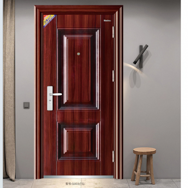 Engineering Door, Double Door, Cast Aluminum Door, Household Door, Grade a Anti-Theft Door, Thickened Entrance Door, Security Door, Entrance Door