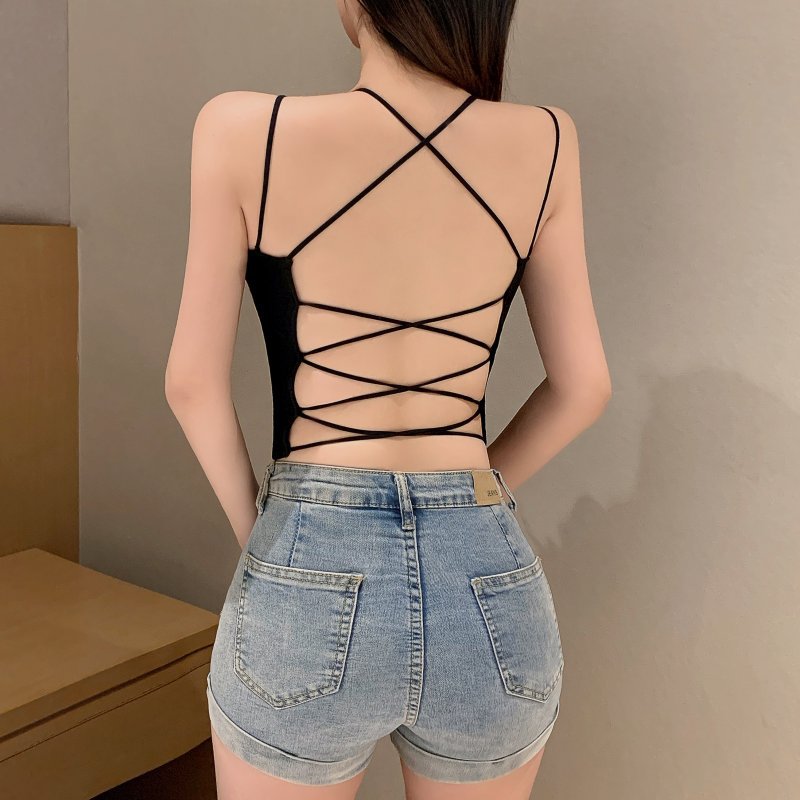 Sexy top with cups