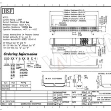 2.54/2.0/1.27间距IDC及配套排线 定制生产