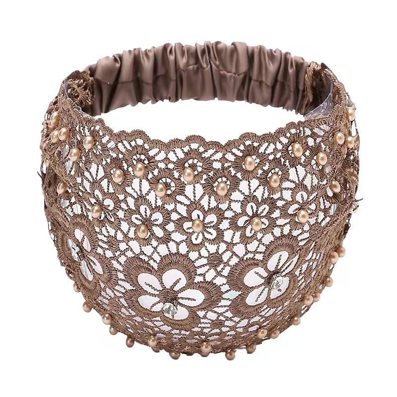 Summer headband pearl