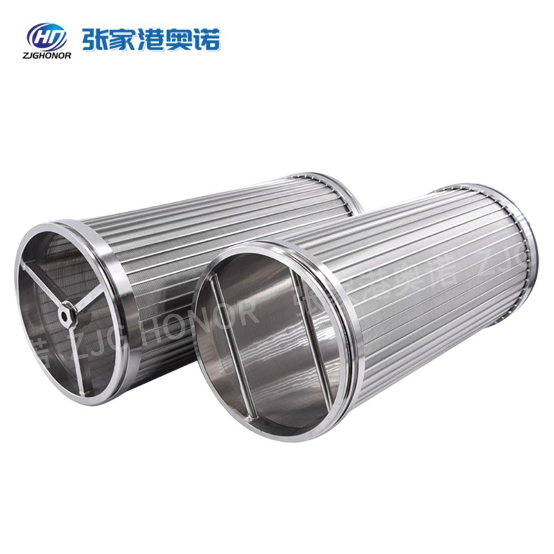 厂家供应无棱角金属楔形网圆滤芯  耐腐高效固液分离自清洗筛管