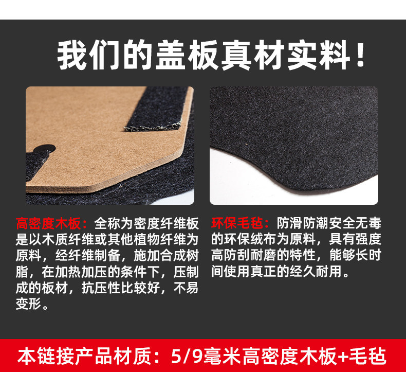 Suitable for Trumpchi Ga3/Gs3/Gs4/Gs5/Ga5/Yingbao Trunk Spare Tire Cover, Luggage Carpet, and Load-Bearing Board