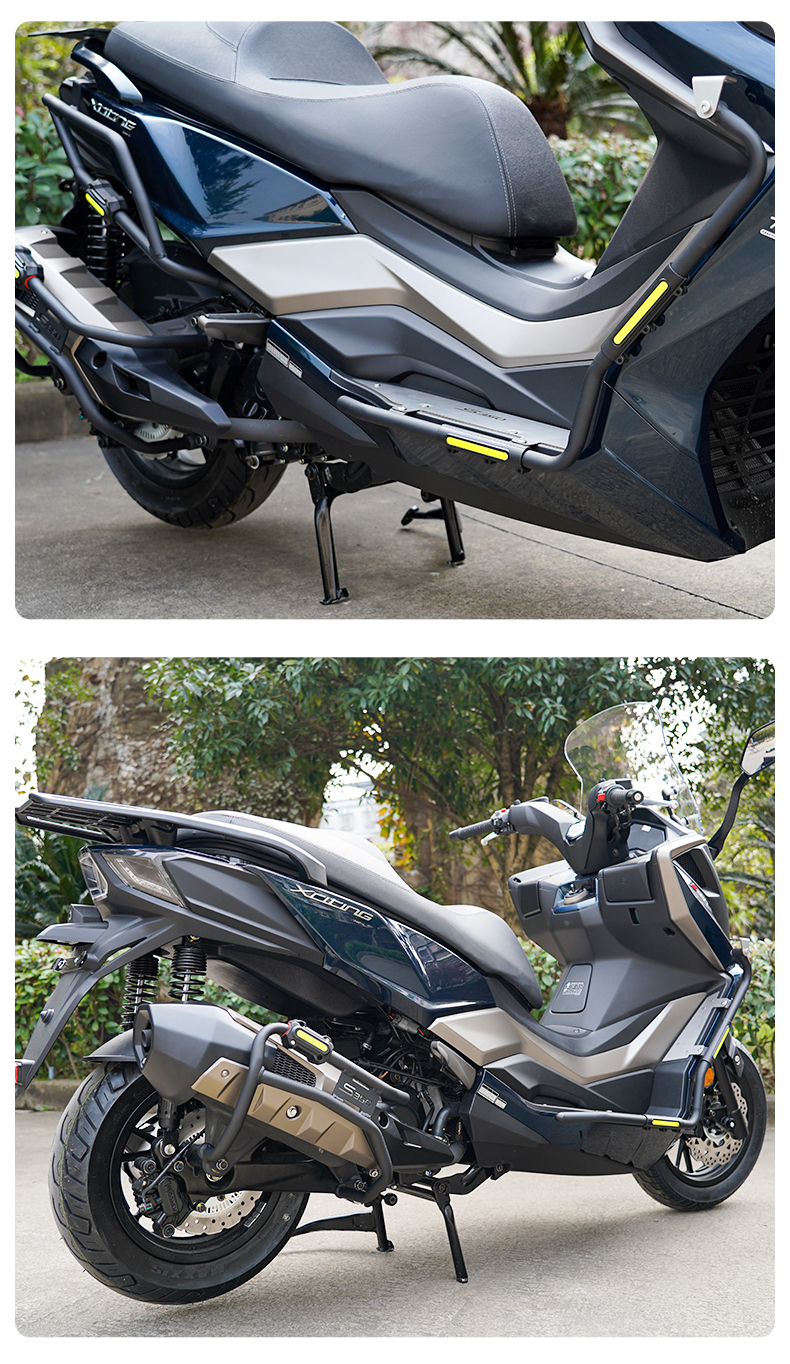Suitable for Kymco S350 Motorcycle Rear Rack, Tail Box Rack, Cargo Rack, Aluminum Alloy Rear Rack
