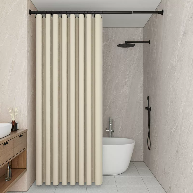 Curtain, waterproof set, cloth, increased thickness